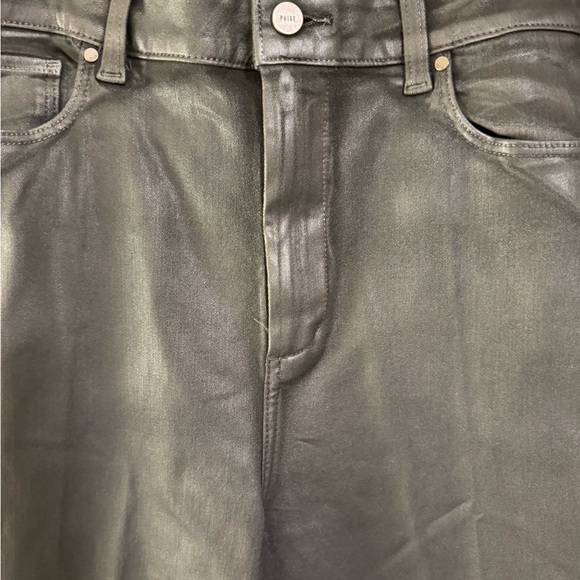 Paige jeans. NWT. Size 33. Silver shimmer. - Picture 11 of 14
